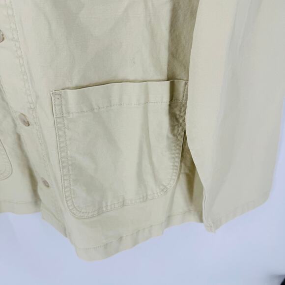 Universal Thread Chore Jacket XL NWT Off-White Corduroy Collar Lightweight - Picture 9 of 10
